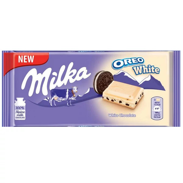 Milka oreo white 100g
