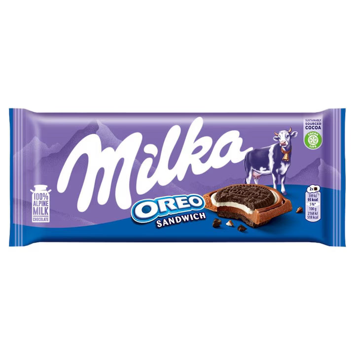 Milka oreo szendvics 92g