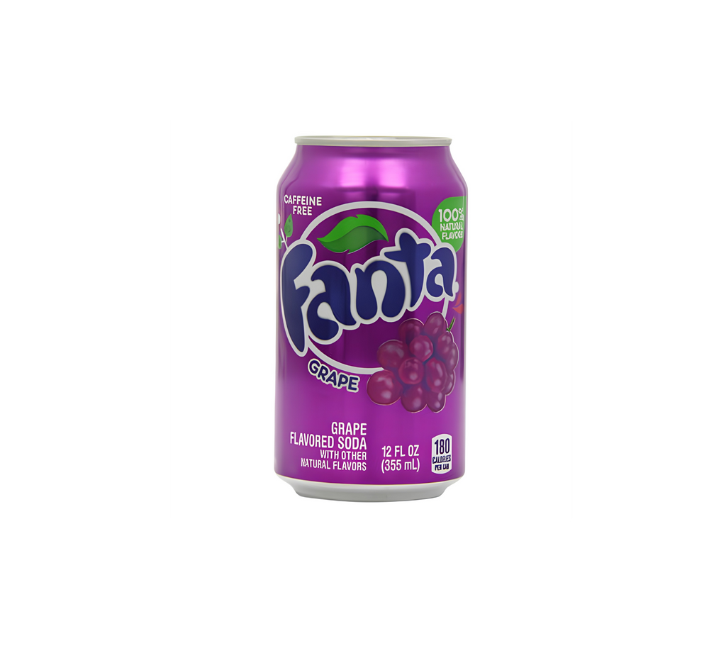 Fanta Grape - Szőlő ízű szénsavas üdítőital 355ml