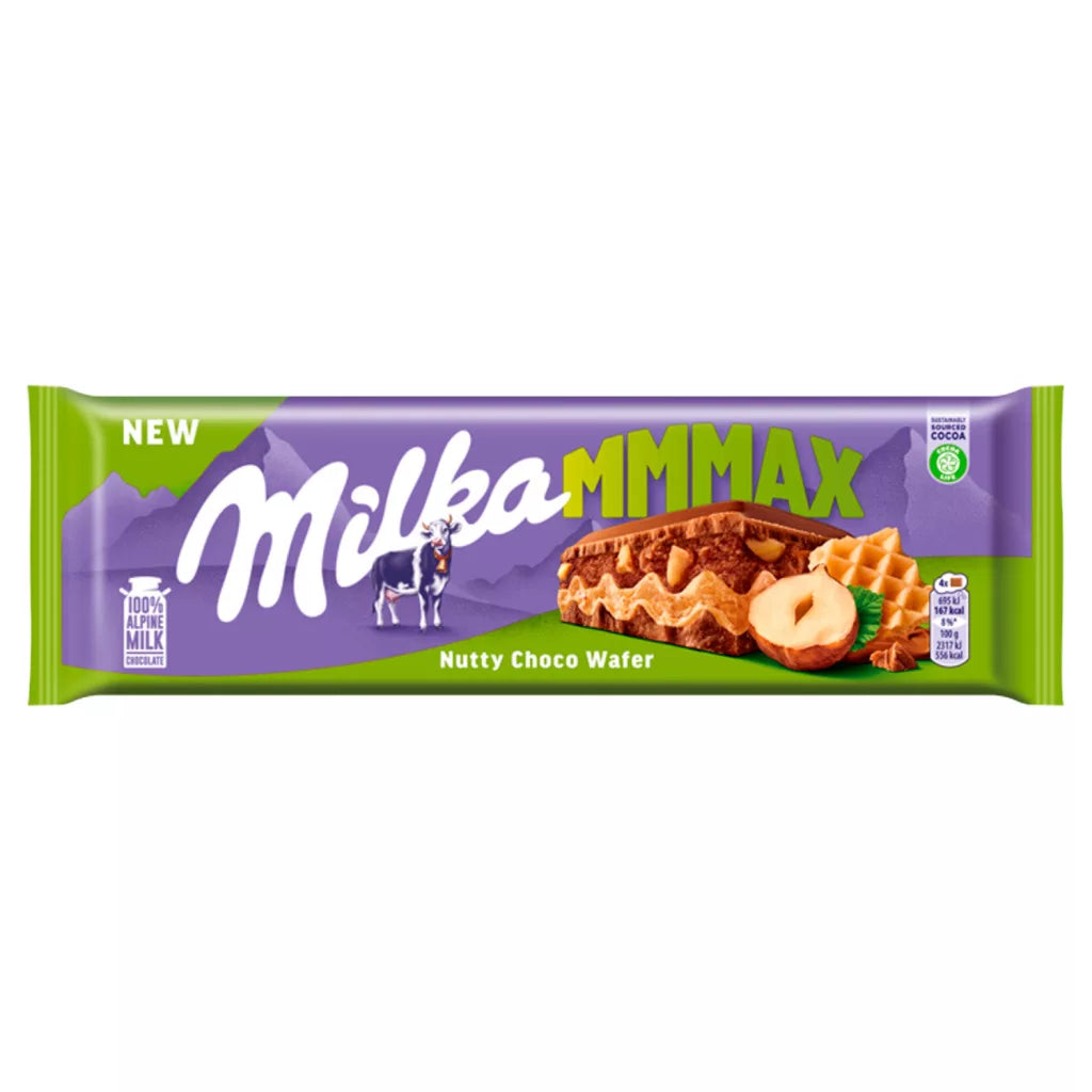 Milka Mmmax nutty choco wafer 270g