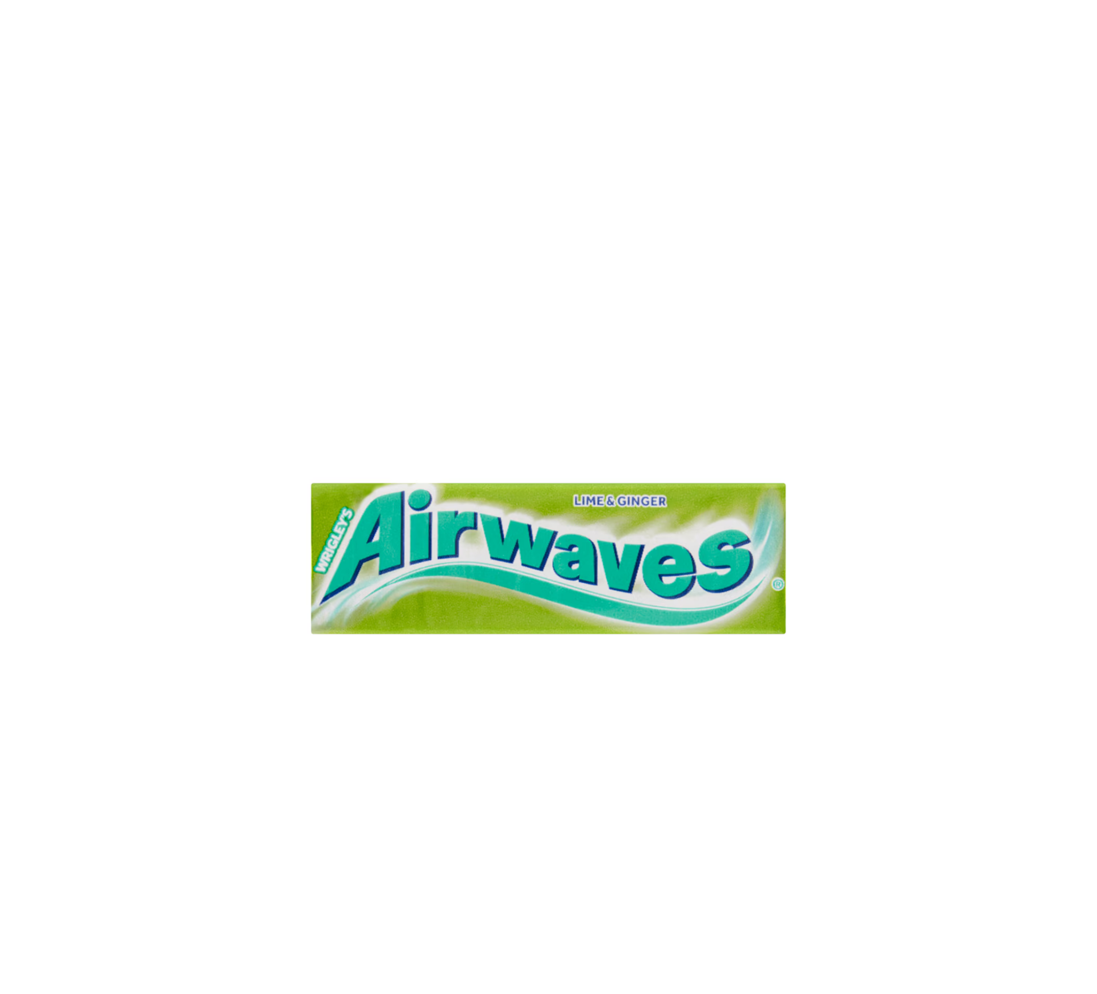 Airwaves lime- és gyömbér-ízű cukormentes rágógumi édesítőszerrel 14 g