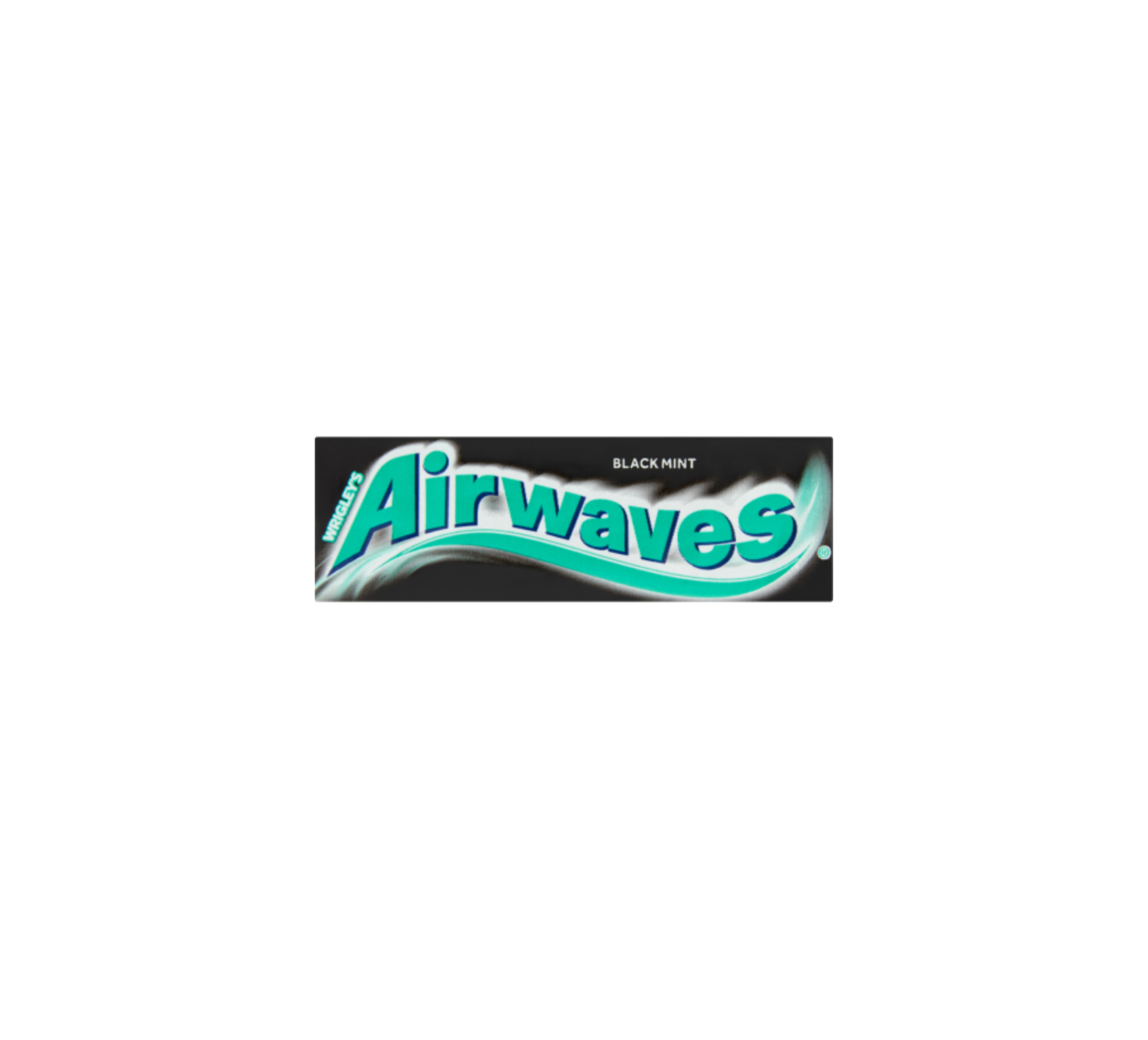 Airwaves Black Mint mentol- és ánizsízű cukormentes rágógumi édesítőszerrel 14 g