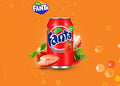 Fanta Strawberry - Eper ízű szénsavas üdítőital 355ml